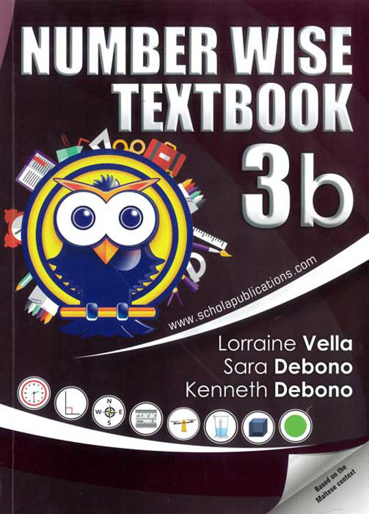 Picture of 9480 NUMBER WISE TEXTBOOK 3B